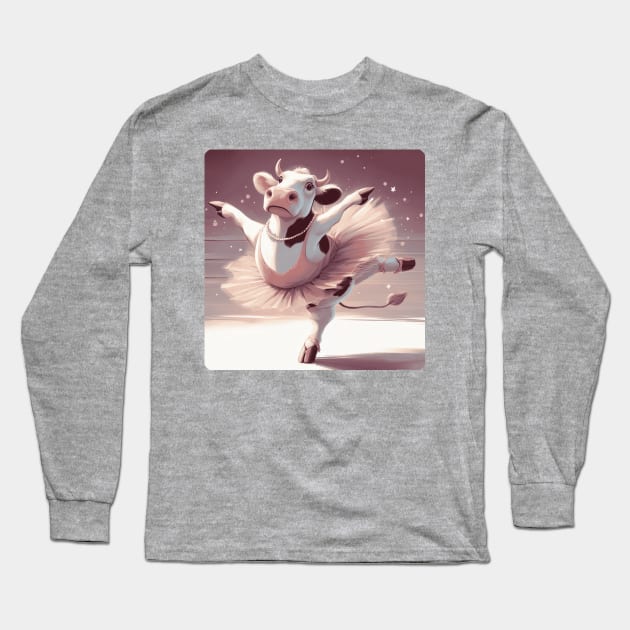 Ballerina Long Sleeve T-Shirt by valsevent